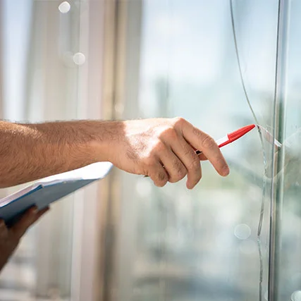 broken glass repair in Naples, FL