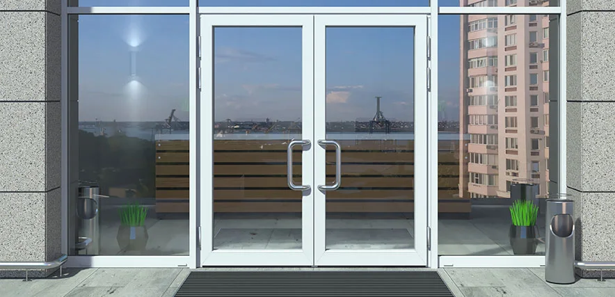 storefront glass repair in Naples, FL